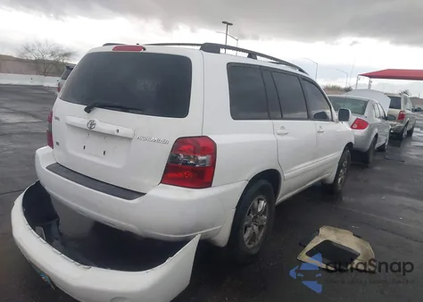 2004 Toyota Highlander V6 z USA, uszkodzony, nr VIN JTEDP21A840018439